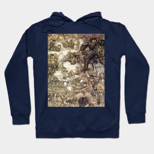 Common Objects at the Seashore - Arthur Rackham Hoodie